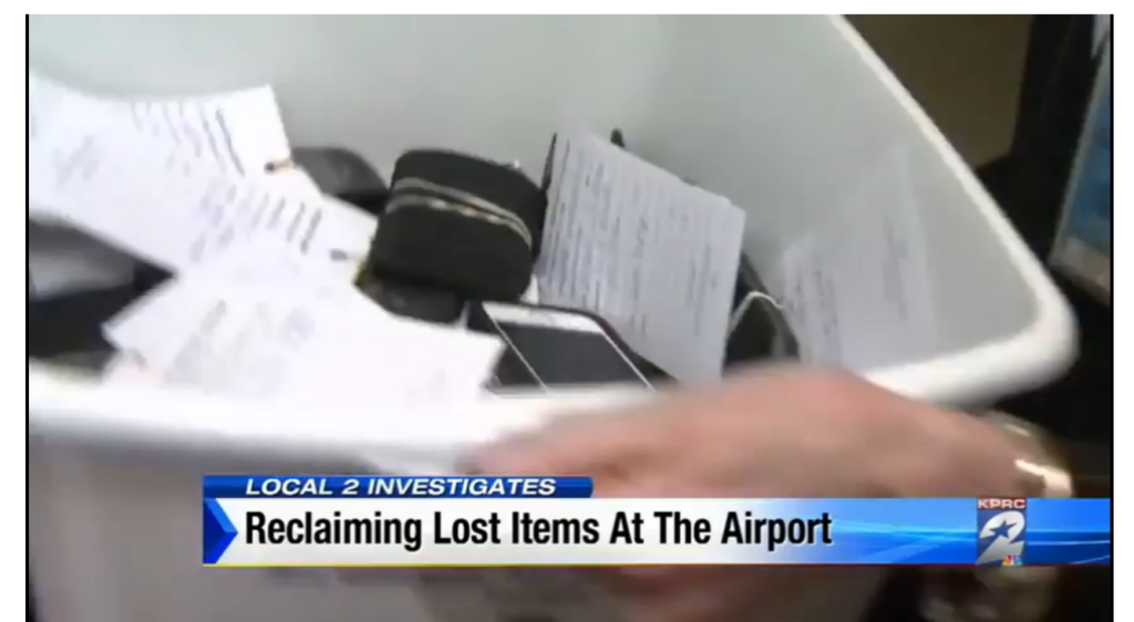 lost item airport
