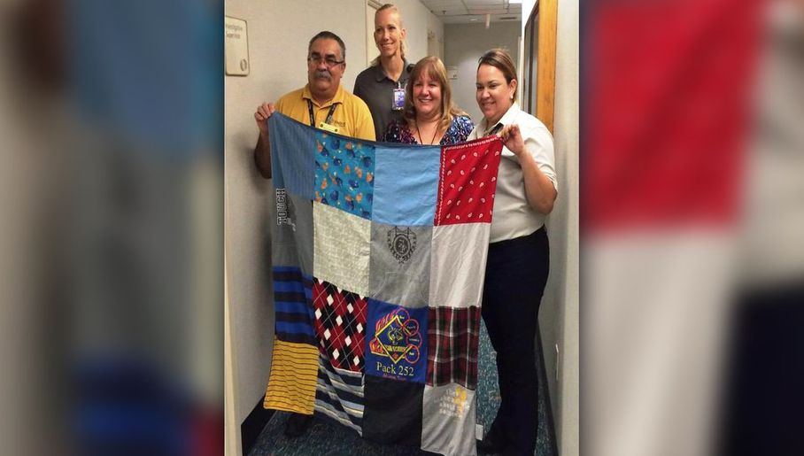 Quilt found at Orlando Airport
